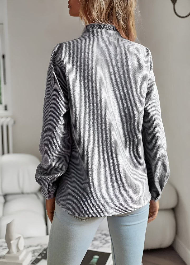 Olivia | Soft Pleated Blouse