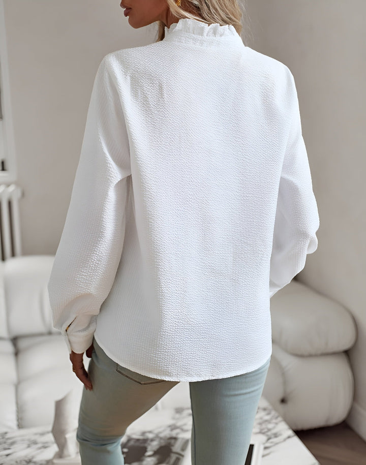 Olivia | Soft Pleated Blouse