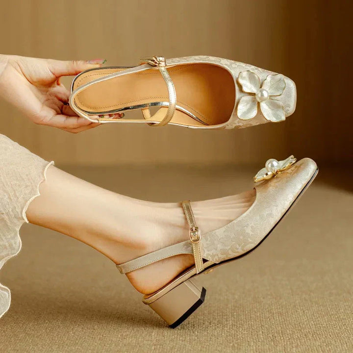 Emily | Genine Slingback Pumps