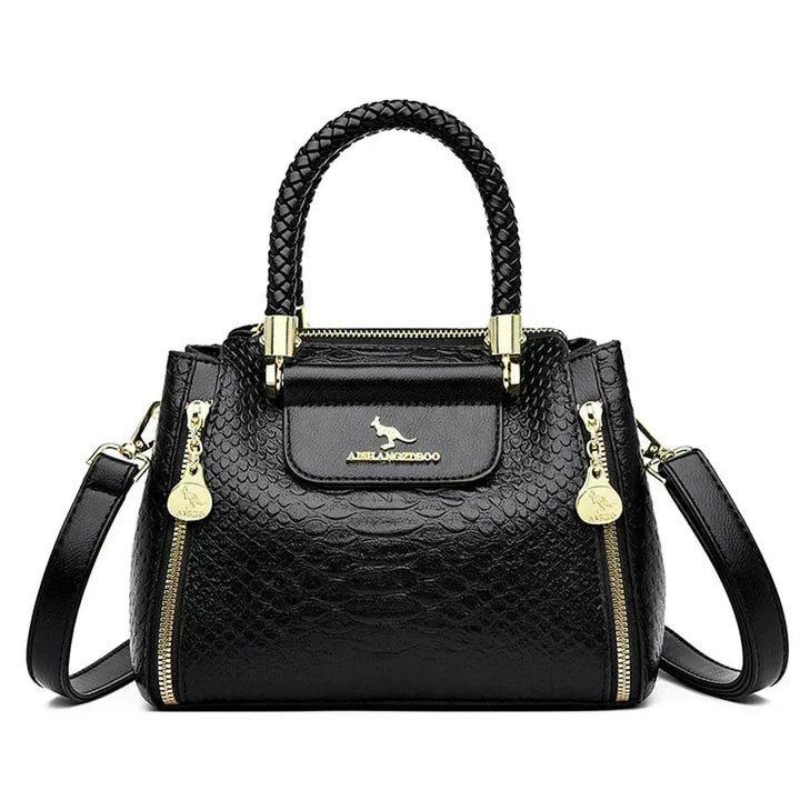 Sage | Designer Large Capacity Leather Bag