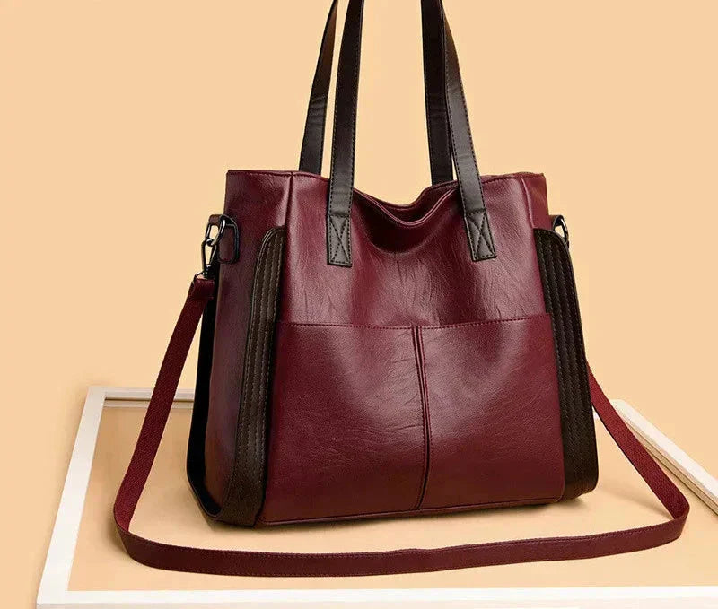 Etta | Trendy Large Capacity PU Leather Crossbody Bag
