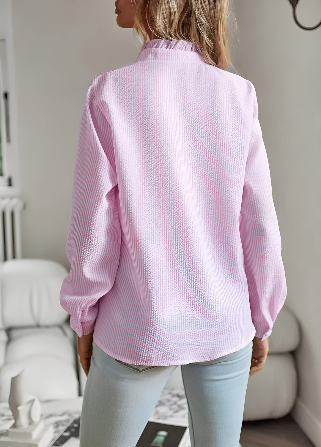 Olivia | Soft Pleated Blouse